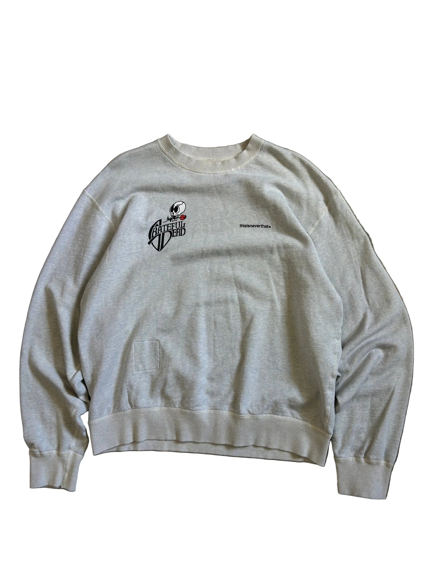 thisisneverthat® x Grateful Dead Peace Bears Reversible Sweater XL White