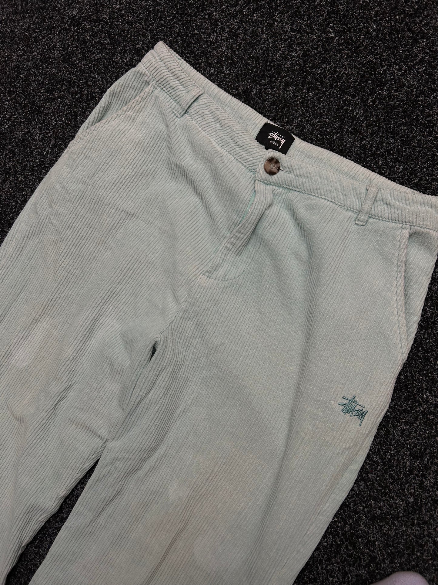 Stüssy Claudette Cord Pants Basil Size 36