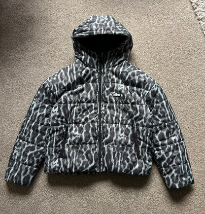 Nike Animal Print Leopard Puffer Jacket Medium