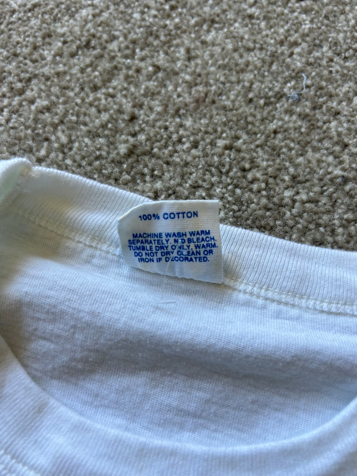 vintage 1985 Disneyland 30th Anniversary Mickey Mouse t-shirt White Small