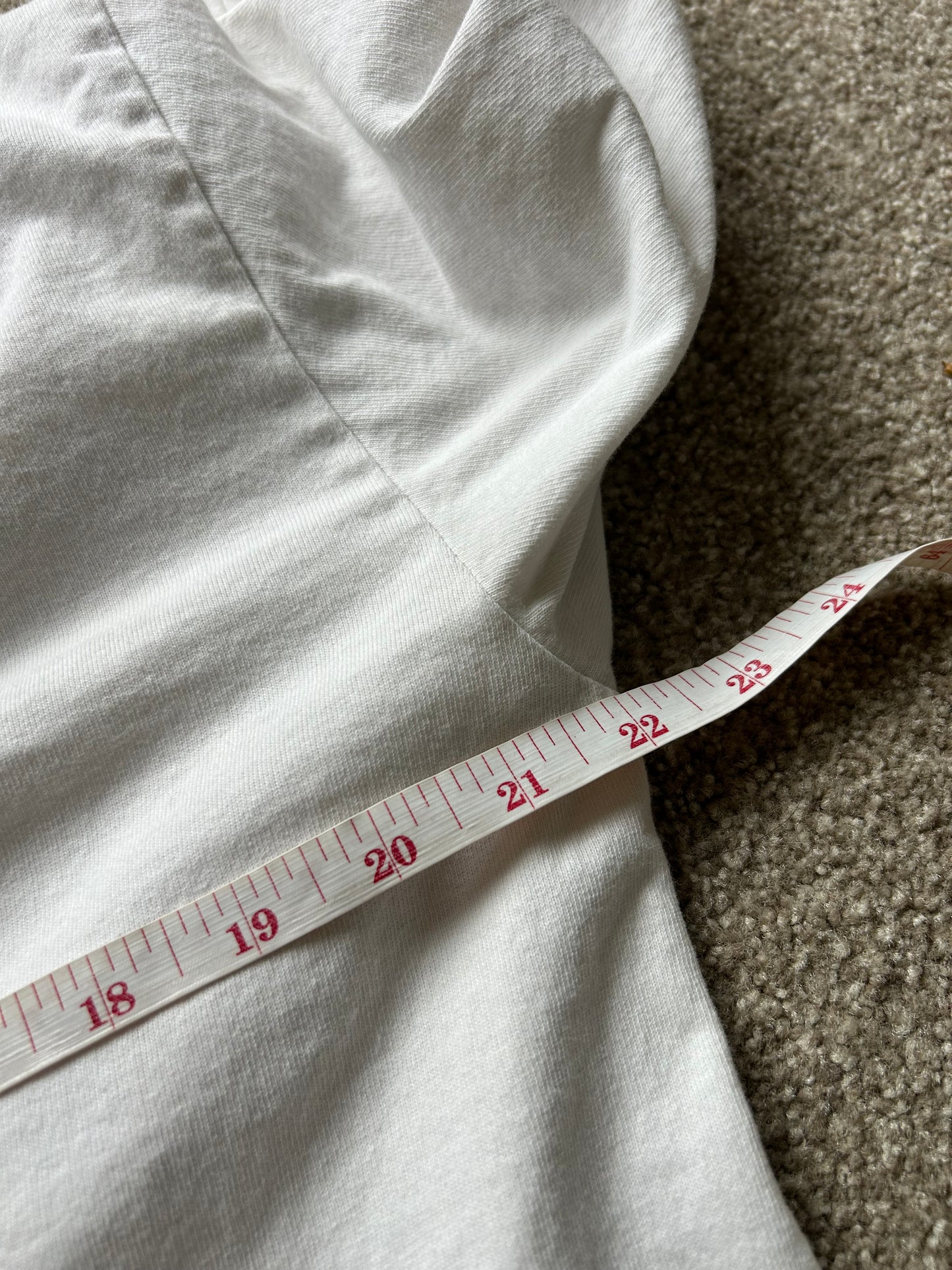 Stussy Australia Big and Meaty White Longsleeve Tee Large