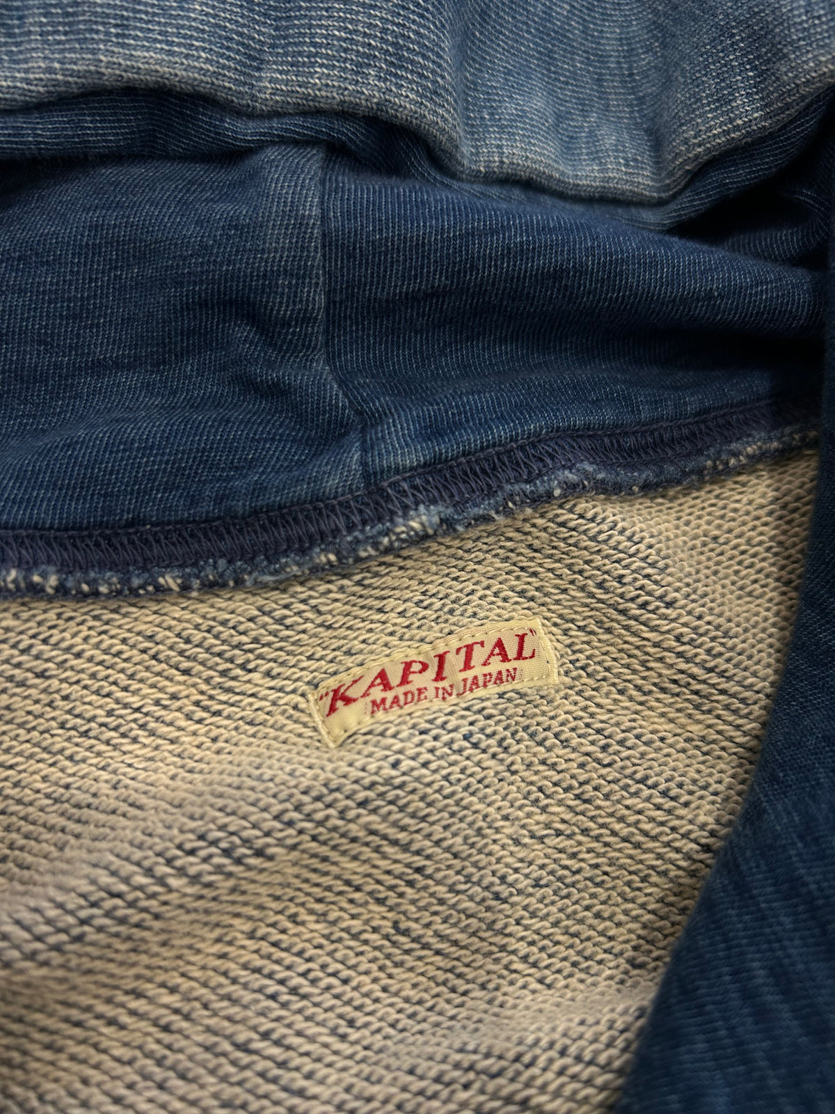 Kapital Surf Hoodie Indigo Small