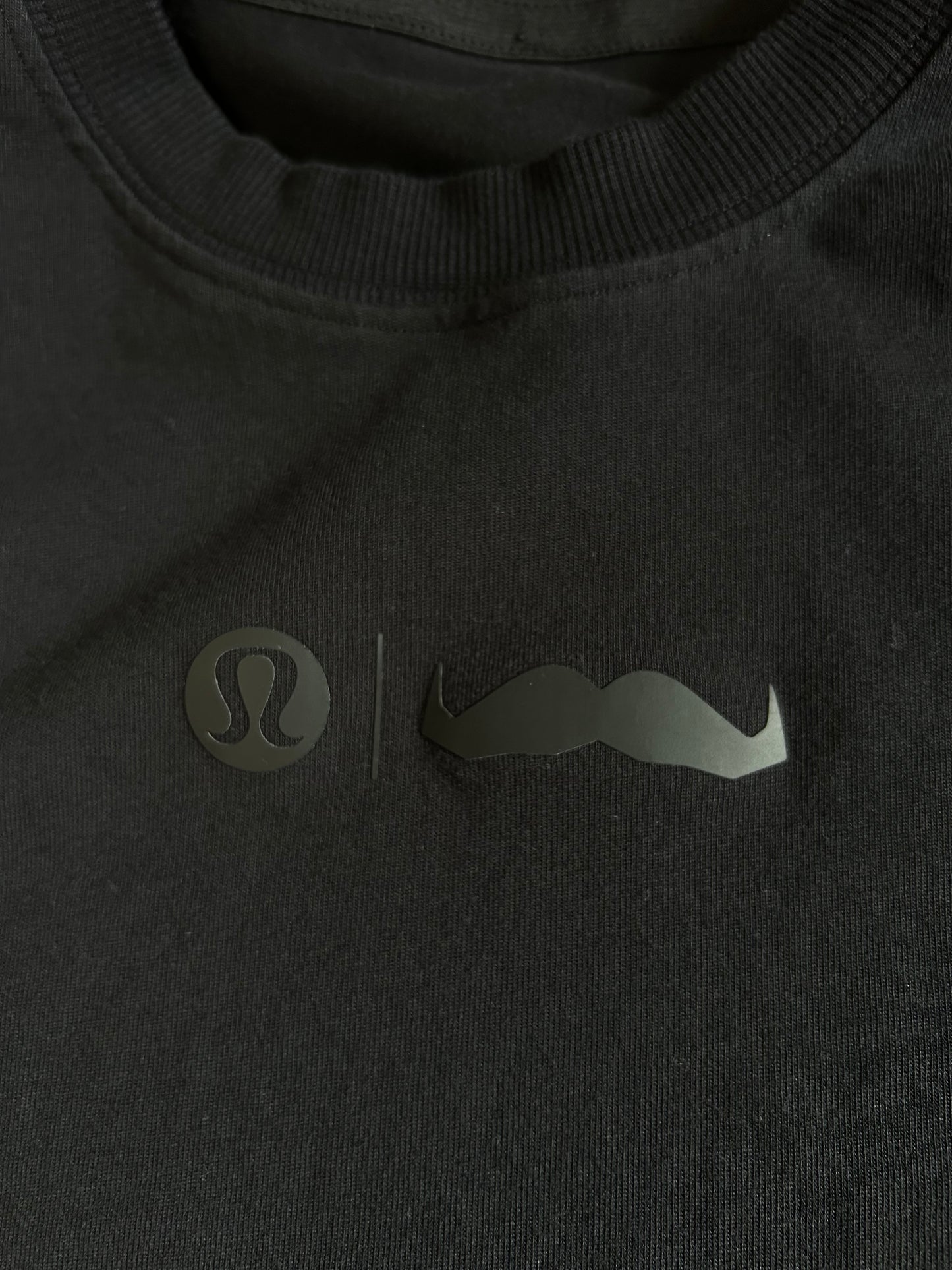 Heavyweight Cotton Jersey T-Shirt Movember Medium Black