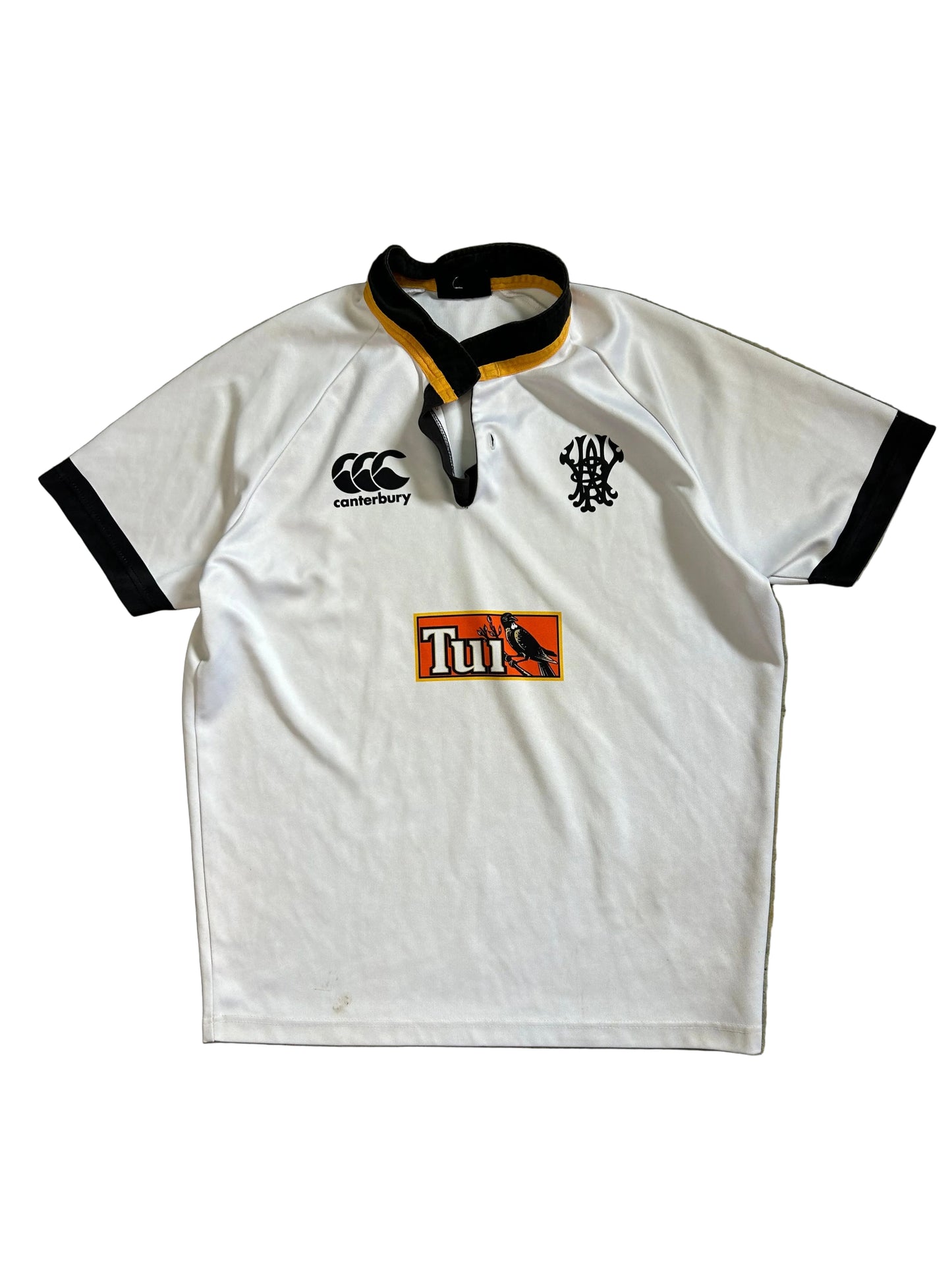 2008 Wellington Player Issue No 5 Rugby Union Shirt Adults XL White