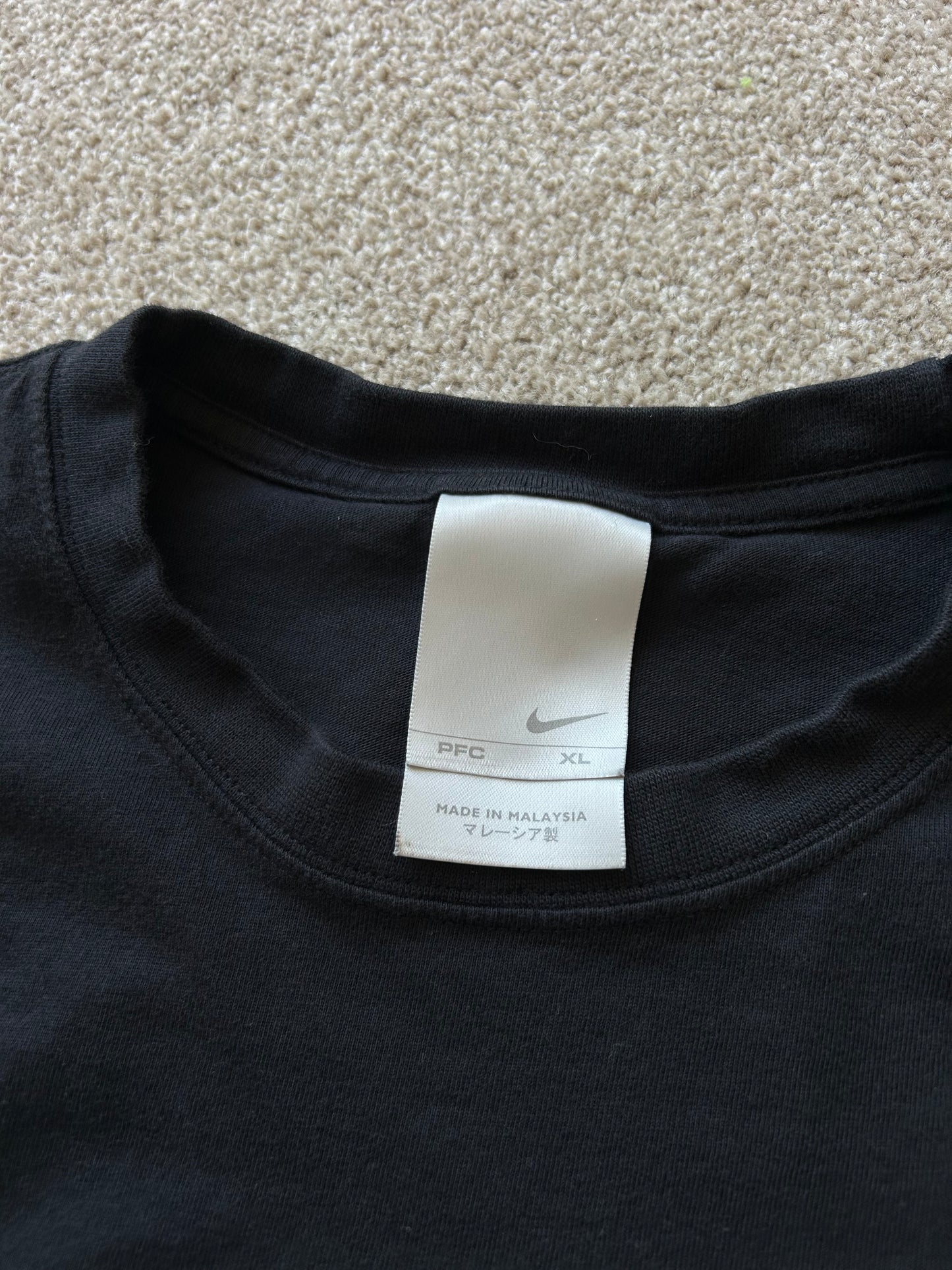 Nike "The Games Will Never Be The Same" Graphic T-Shirt, part of the brand's "The Athletic Dept." or "Circa 72" collections XL Black