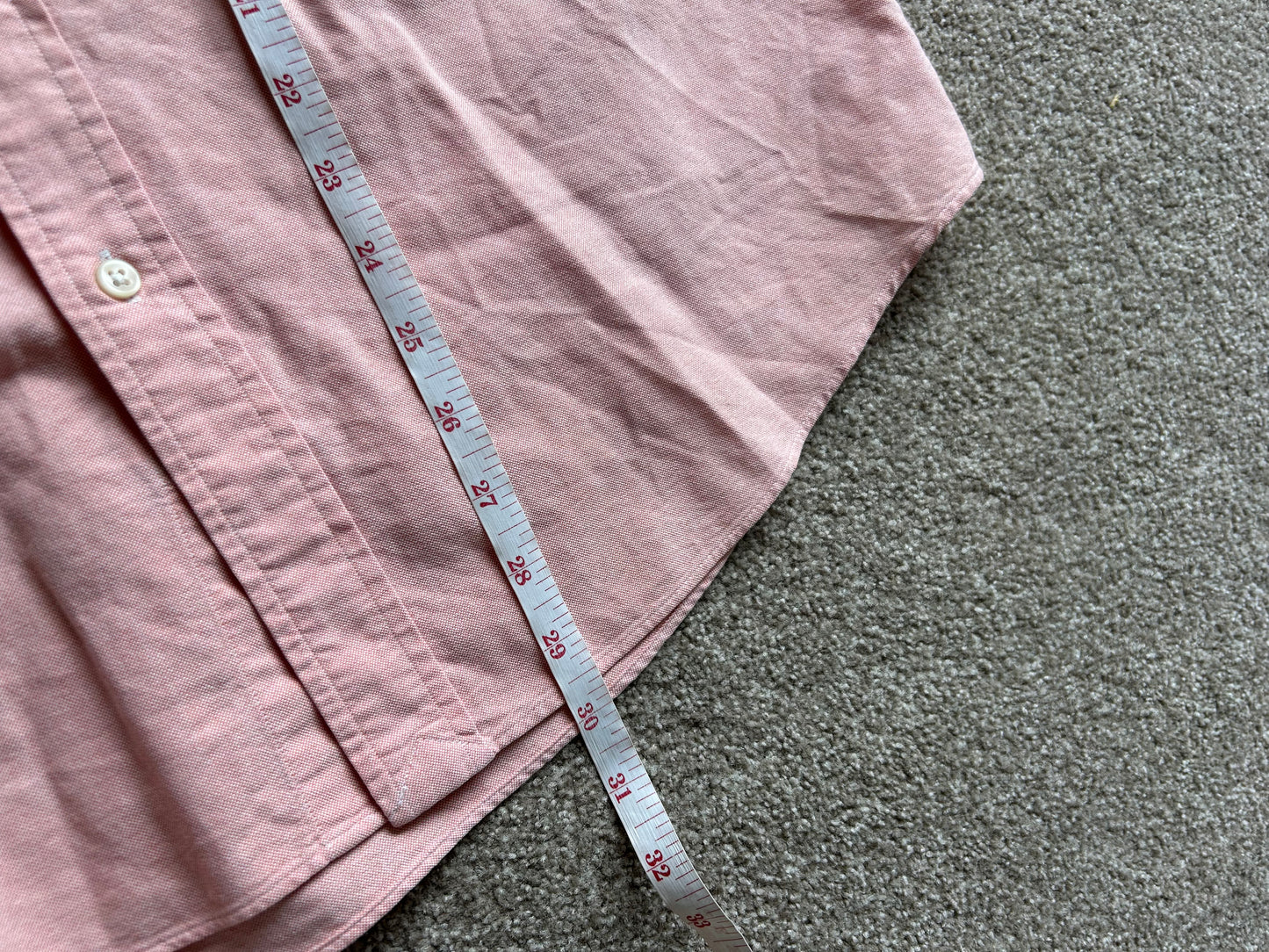 Ralph Lauren RL Oxford Short sleeve Peach L