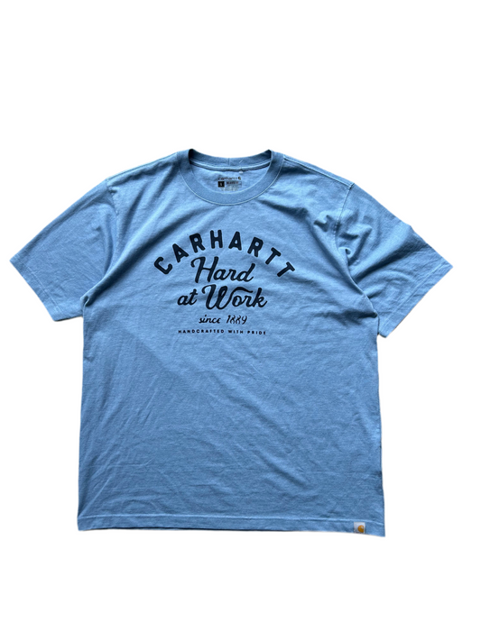 Carhartt TK6089 Heavyweight Relaxed fit Graphic T Blue