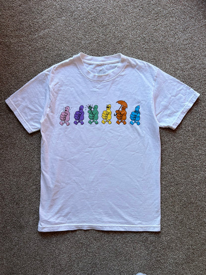 Who Cares? Rex Orange County Merch Tee Small White
