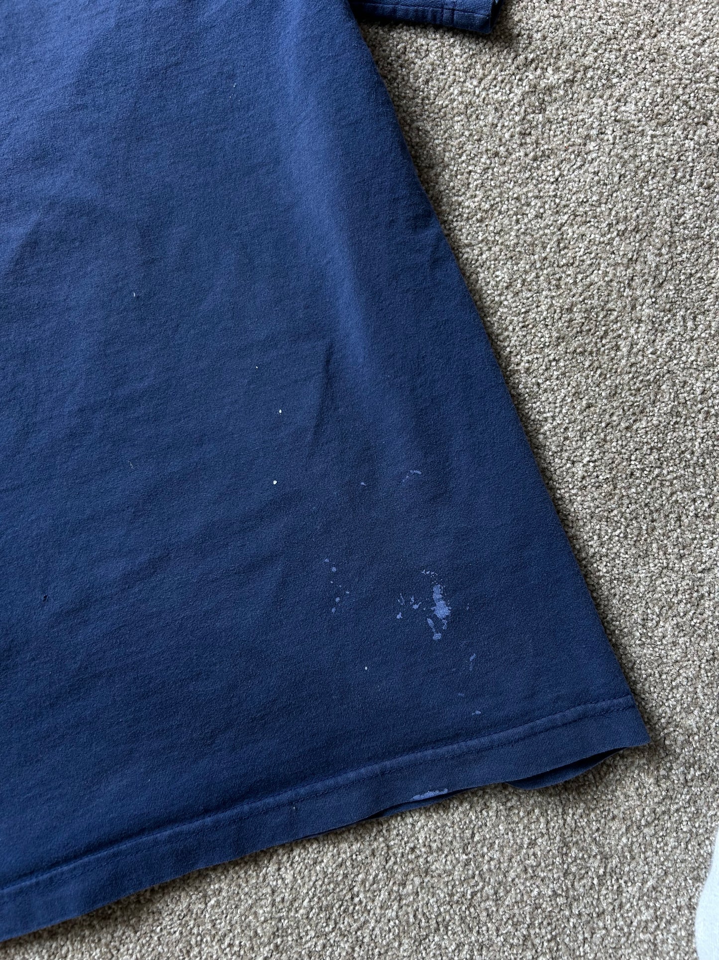Vintage Mambo Tee Navy Blue Medium Faded Made in AUS