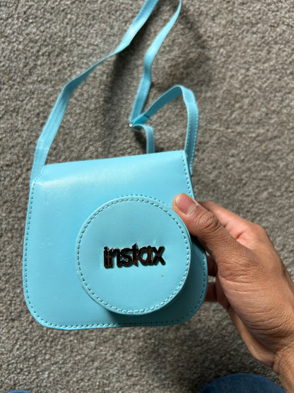 Instax Mini 8 Baby Blue with Bag Film Camera