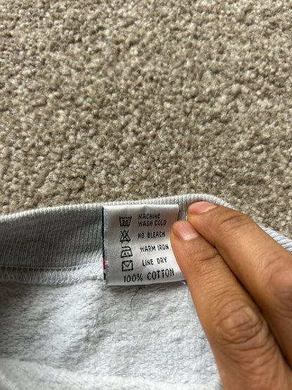 Vintage Hard Rock Cafe Singapore Embroidered  Grey Medium