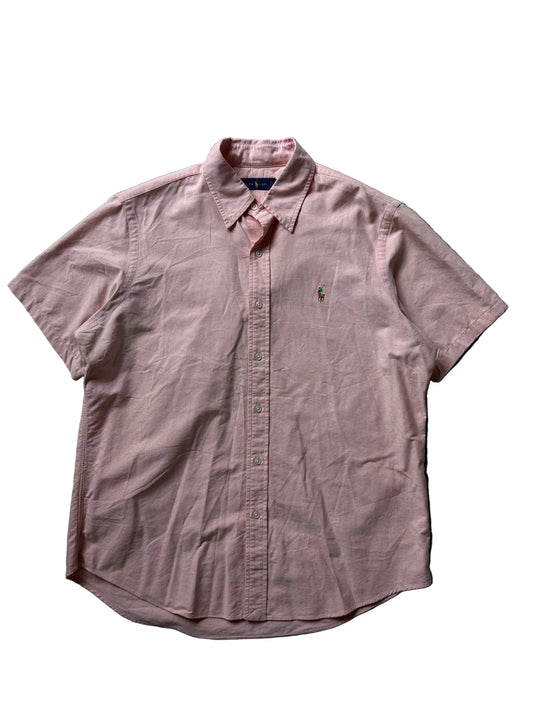 Ralph Lauren RL Oxford Short sleeve Peach L