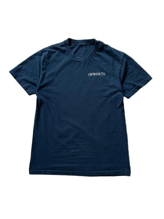 Odd Future (OFWGKTA) "Los Angeles" graphic t-shirt featuring the hip-hop collective's logo Navy Blue Large