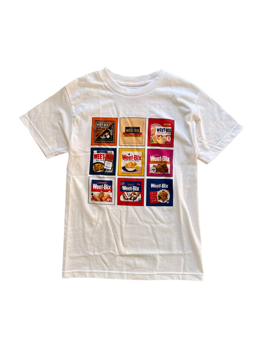 Weet-Bix Retro T-Shirt Small White