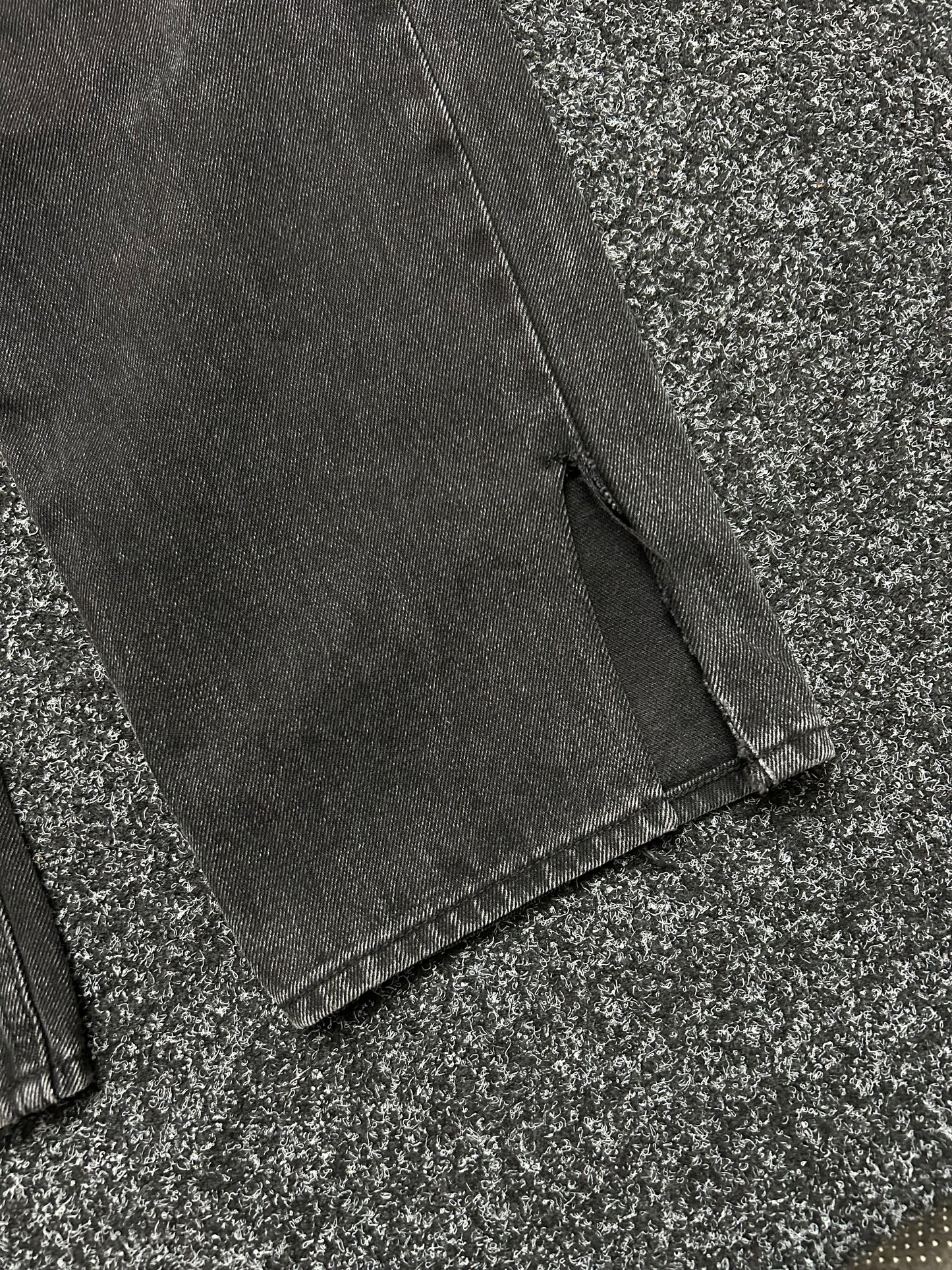 Ksubi Relaxed Fit Denim Black Jeans size 30 Flared