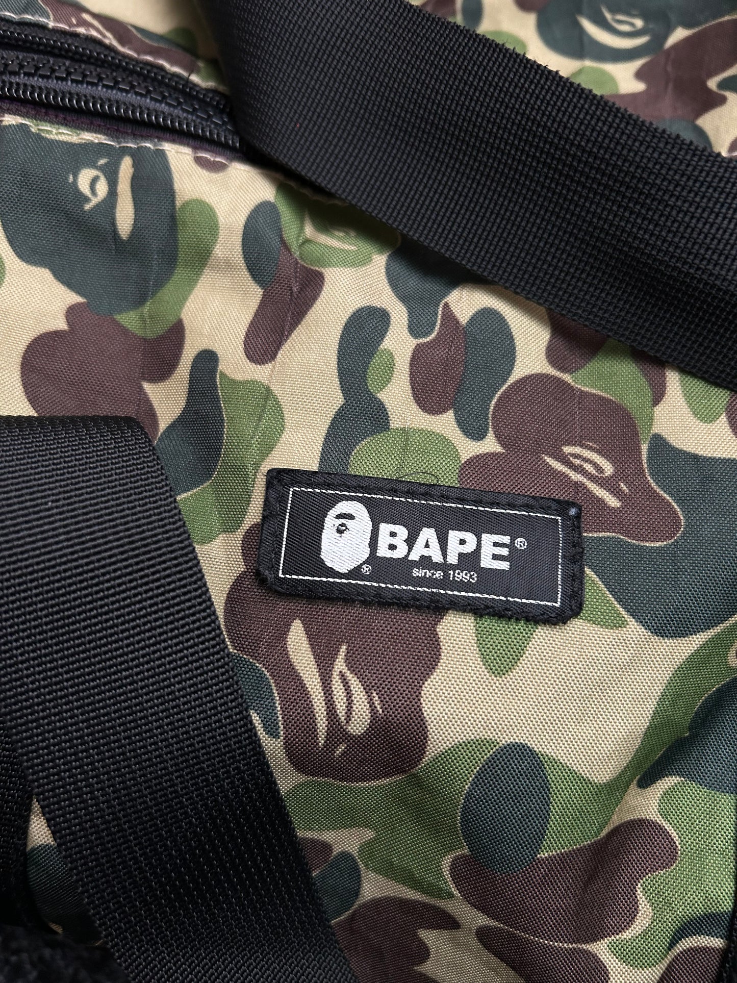 Bape Bag Camo Off Duffle