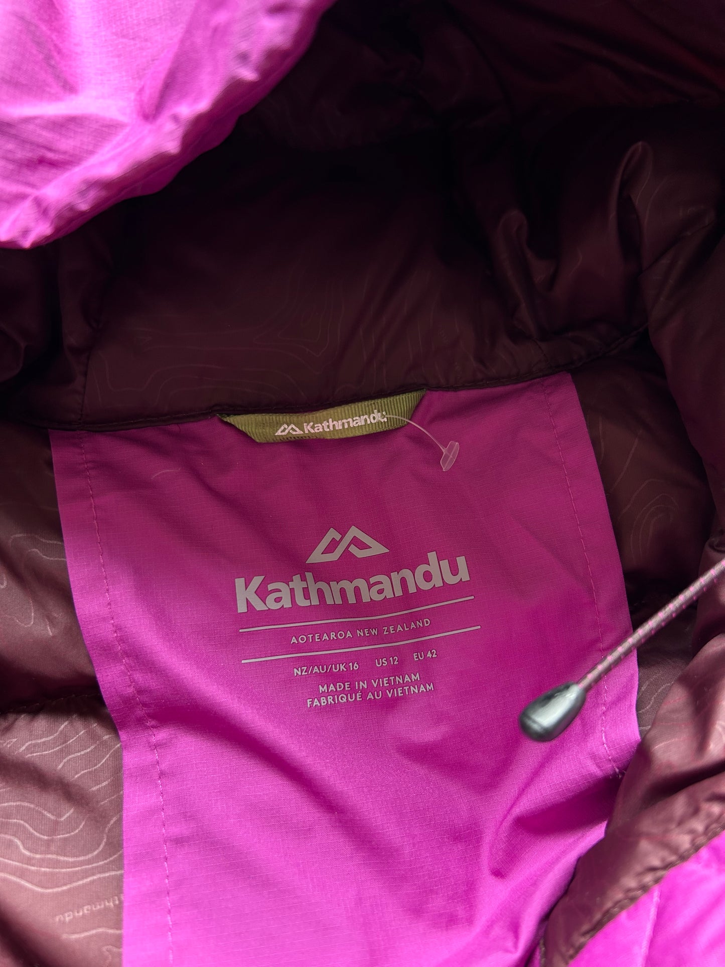 KATHMANDU EPIQ WOMEN'S HOODED DOWN JACKET KA0956 size 16