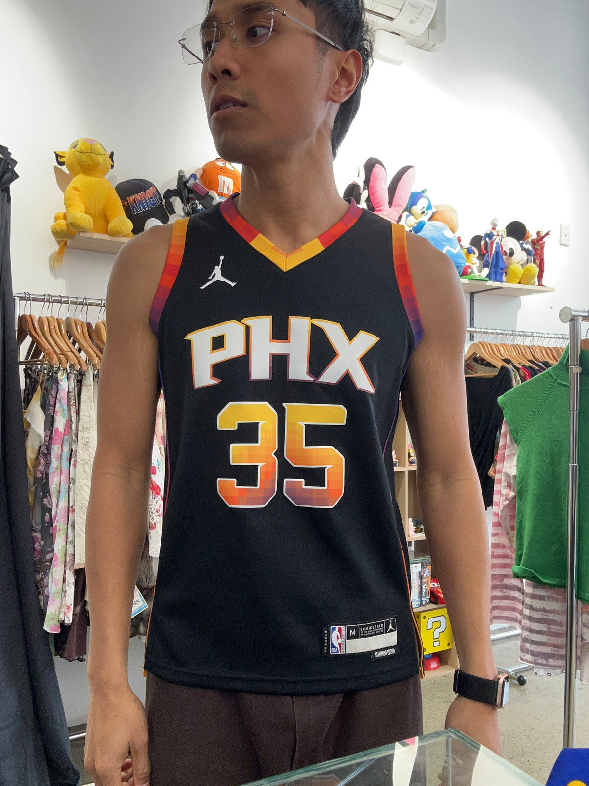 Jordan Brand Phoenix Suns Statement Edition Swingman Jersey for Kevin Durant (#35) Small