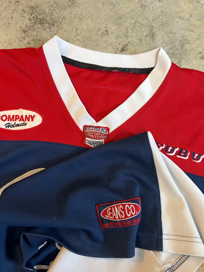 FUBU "05" racing jersey from the 1990s or Y2K era 3XL Navy