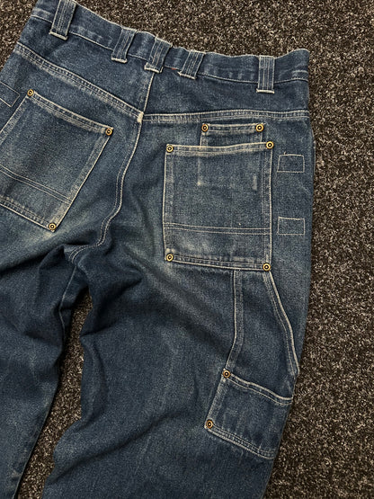 Carpenter Denim Baggy Pants