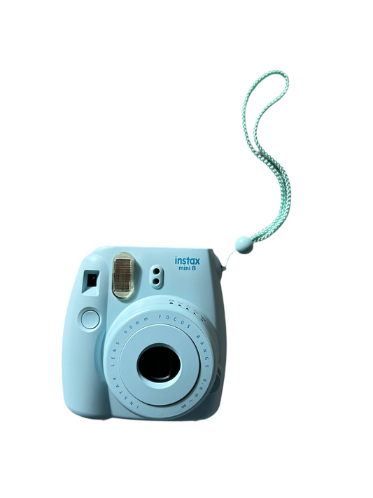 Instax Mini 8 Baby Blue with Bag Film Camera