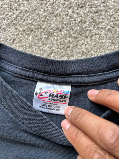 vintage Matt Kenseth Crown Royal NASCAR racing t-shirt featuring the #17 Roush Racing Fusion Chase Authentic Large Black