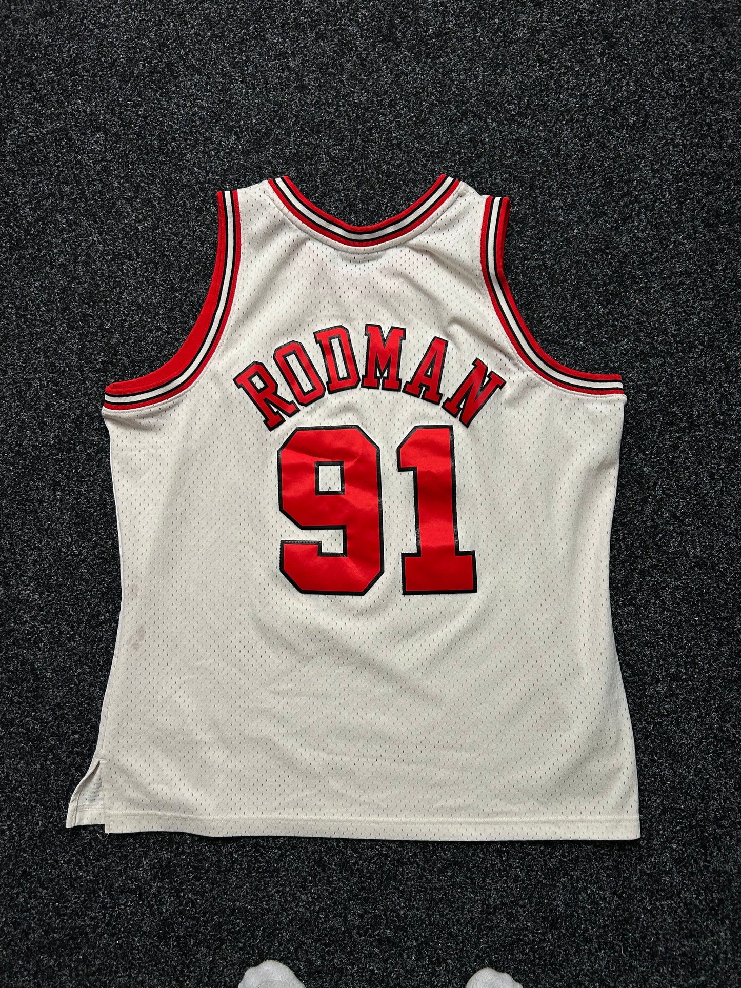 Mitchell & Ness NBA Chicago Bulls Rodman 97-98 Road Swingman Jersey XL