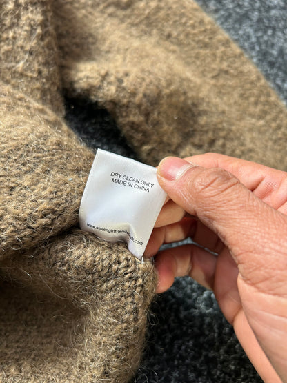 Stolen Girlfriends Brown Small Knitted Sweater