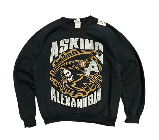 Asking Alexandria Grim Reaper Hoodie Medium
