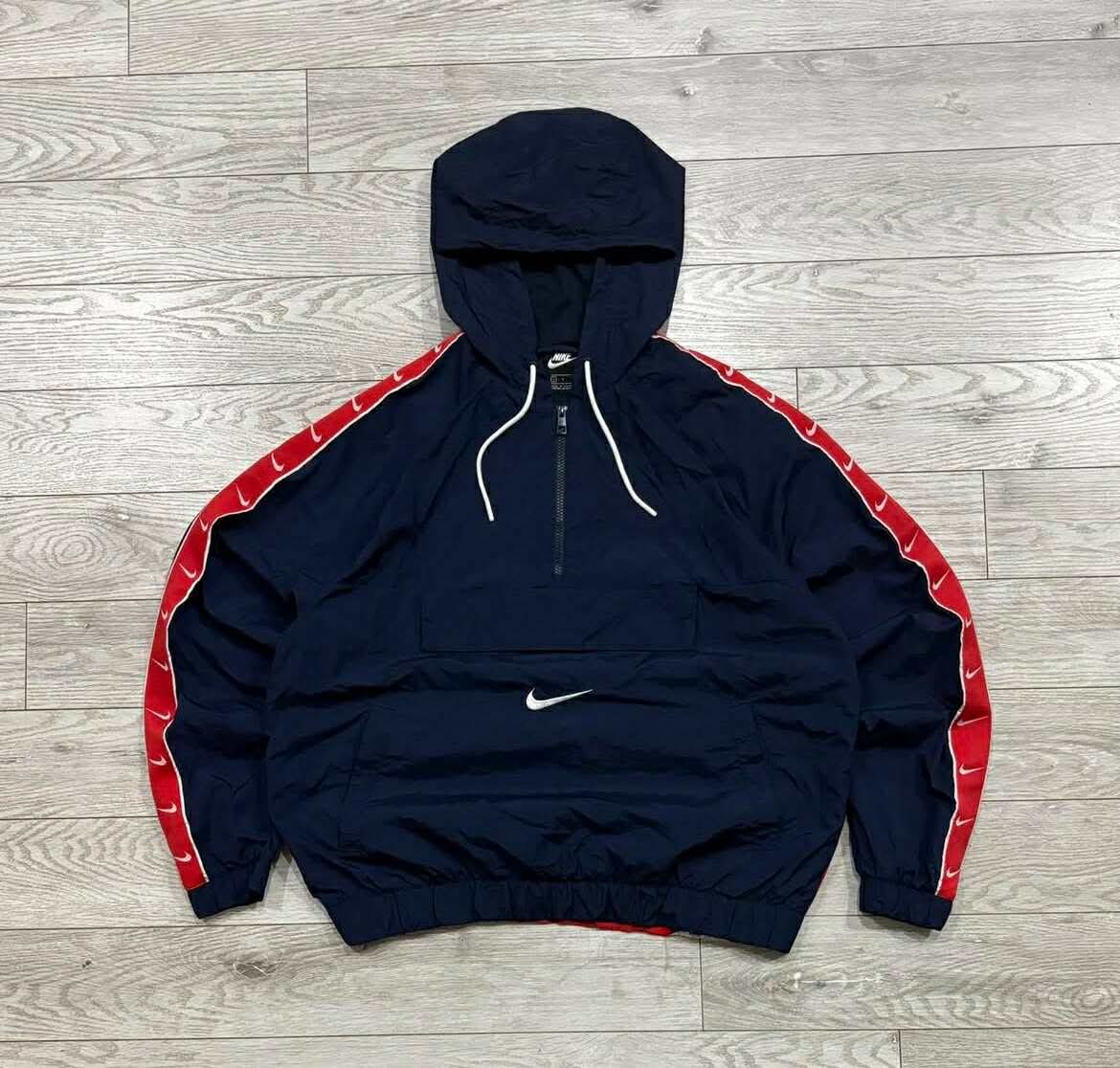Nike Windbreaker Navy Blue Large