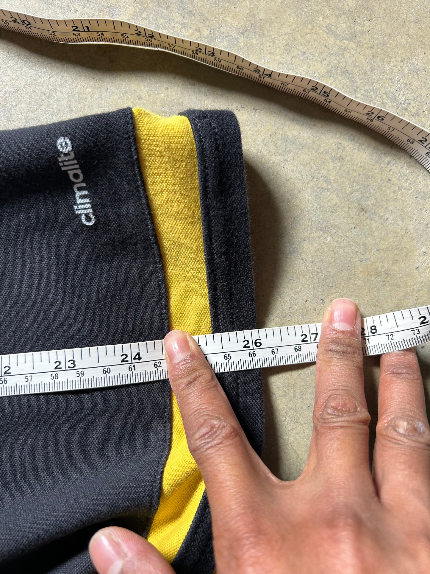 Adidas Ricoh Hurricanes rugby polo shirt Yellow 2015 Small