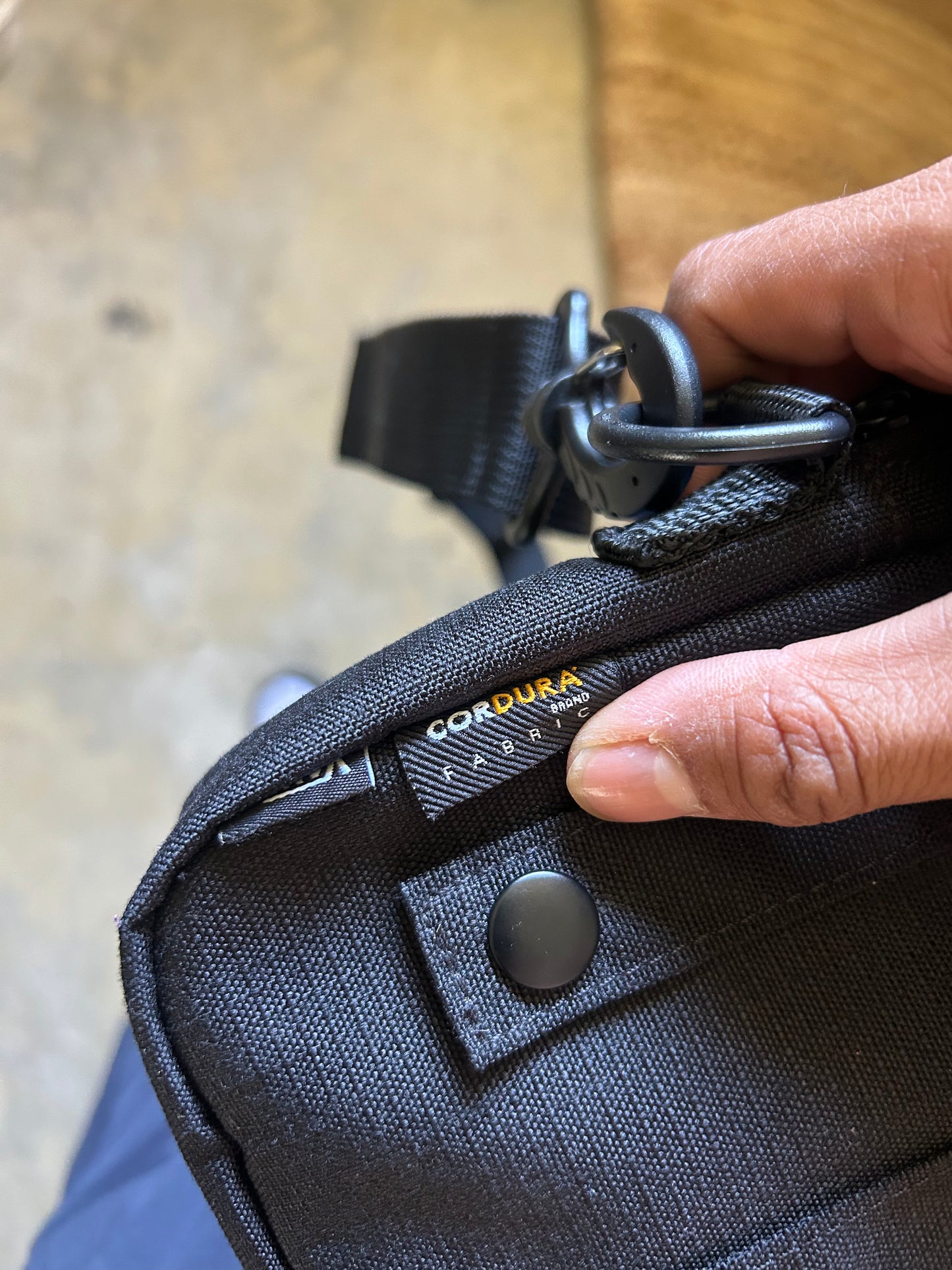Vans New Varsity Shoulder Bag, specifically the version constructed with durable Cordura®