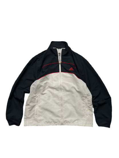 Vintage Adidas Track Jacket XL Navy Blue /White
