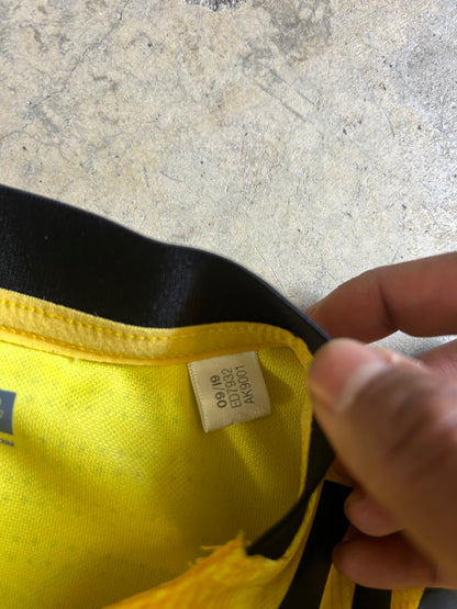 Adidas Hurricanes Home Jersey Yellow Signed Size XS