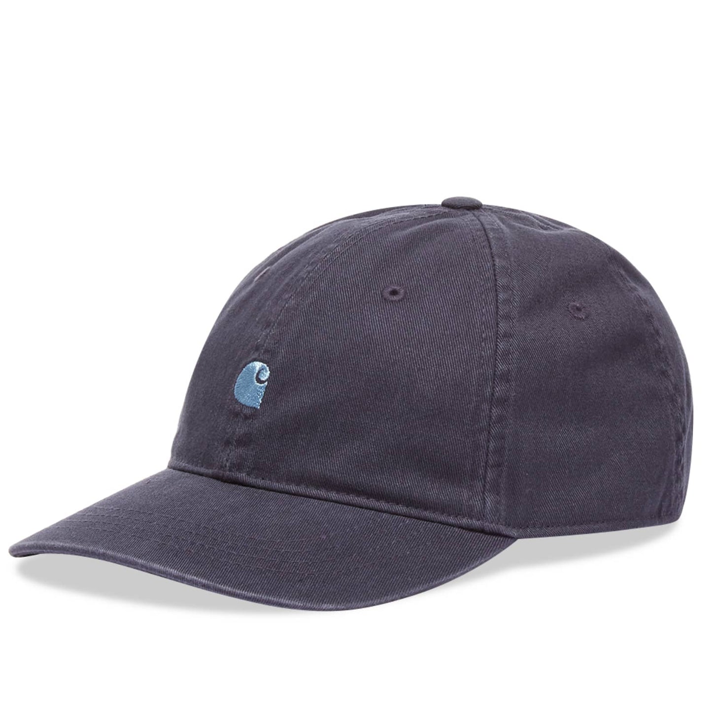 CARHARTT WIP MADISON LOGO CAP,Dark Navy & Icy Water