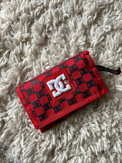 Y2K DC Trifold Wallet Red