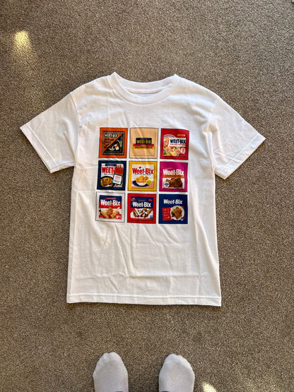 Weet-Bix Retro T-Shirt Small White