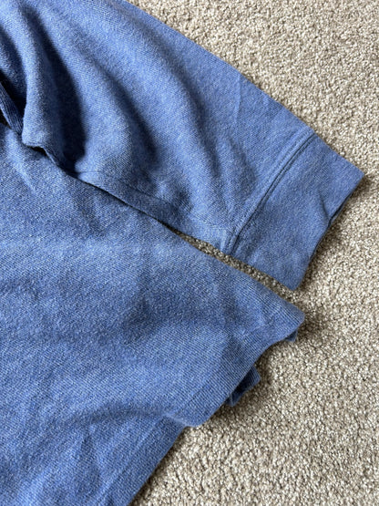 Ralph Lauren quarter zip long sleeve Blue Polo