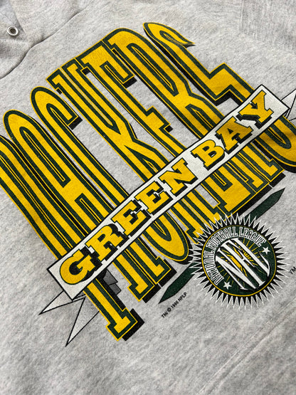 Vintage 1996 Tultex Green Bay Packers NFL Hoodie Size Large