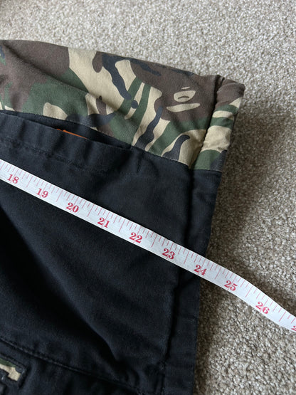 AAPE Hoodie Puffer Small Black Camo (OFF)
