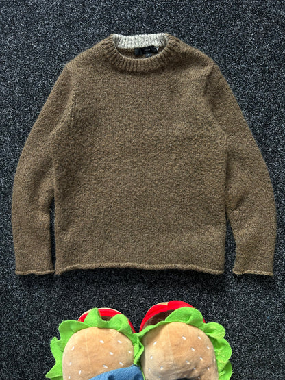 Stolen Girlfriends Brown Small Knitted Sweater