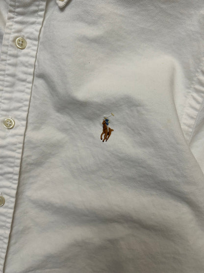 RALPH LAUREN 
Slim-Fit Cotton Oxford Shirt Medium