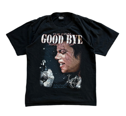 Micheal Jackson Good Bye Tee Red Tag Thailand  Large