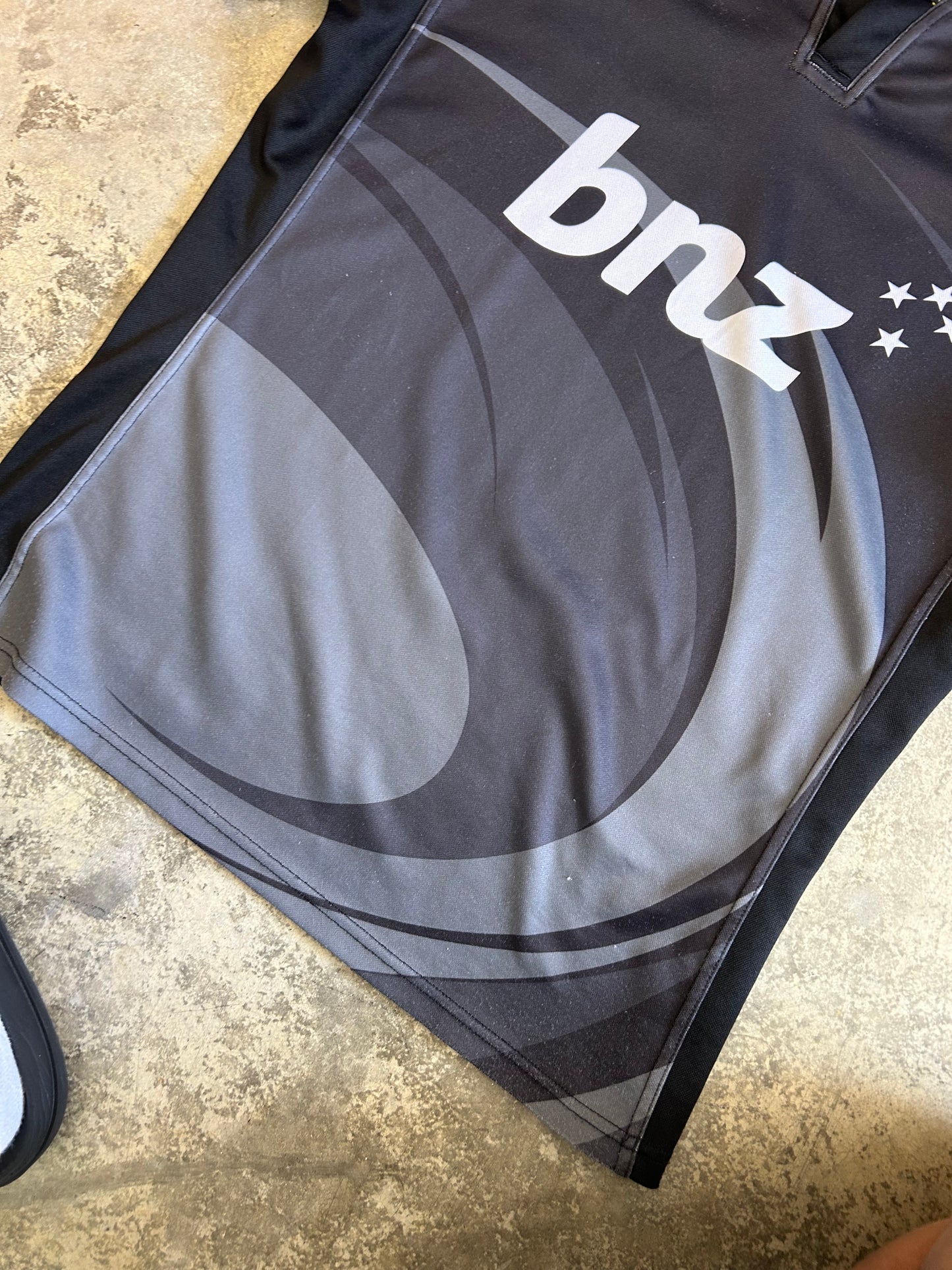 official 2014 Wellington Hurricanes Super Rugby home jersey manufactured by adidas Large Black