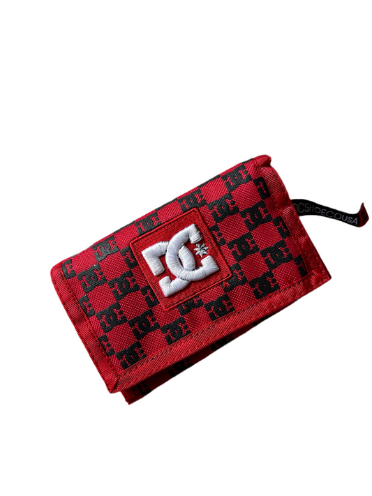 Y2K DC Trifold Wallet Red