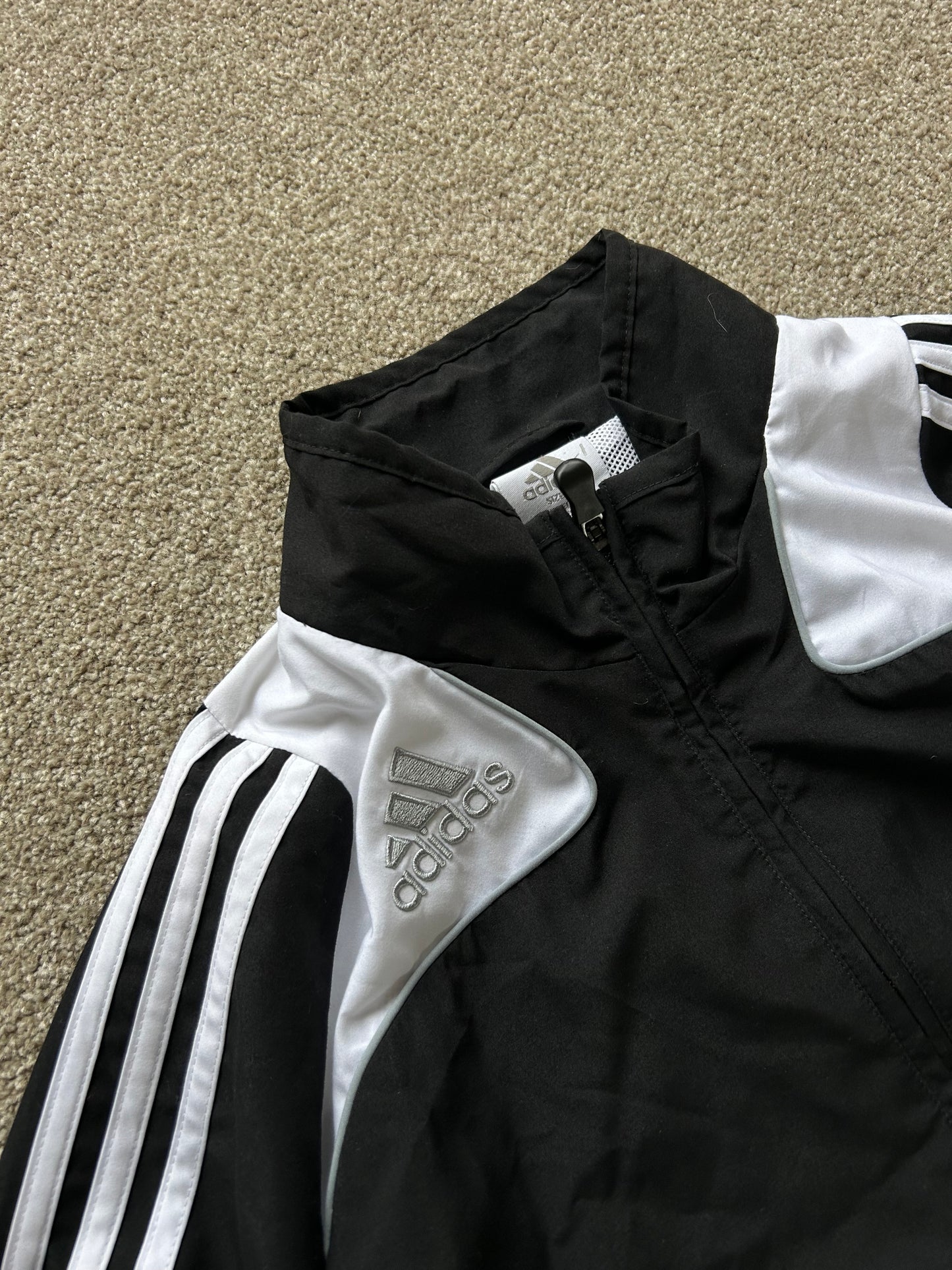 Adidas Black Track Jacket Large