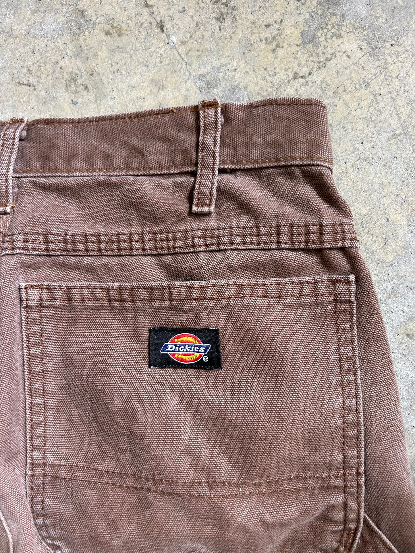 vintage brown Dickies carpenter pants size 28