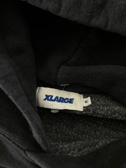 XLarge Text Sweat Black Hoodie, a streetwear staple made from 475GSM heavyweight cotton Medium
