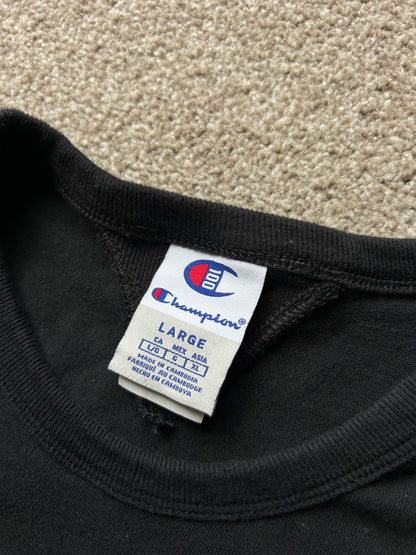 black Champion 100th Anniversary T-shirt Large