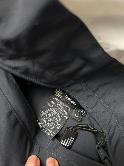 Fleece & Nylon Reversible Jacket Telecom New Zealand Large